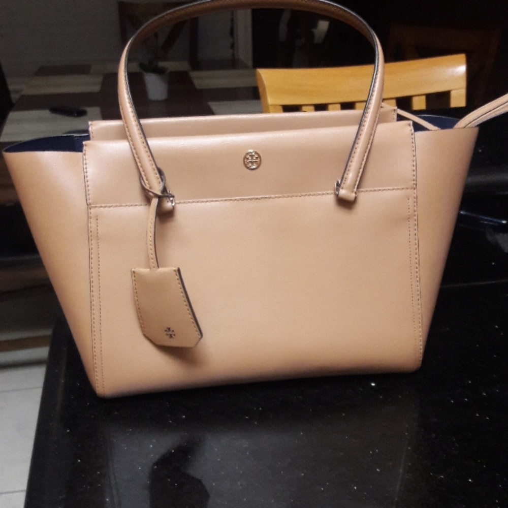 Tory Burch handbag leather semi-new